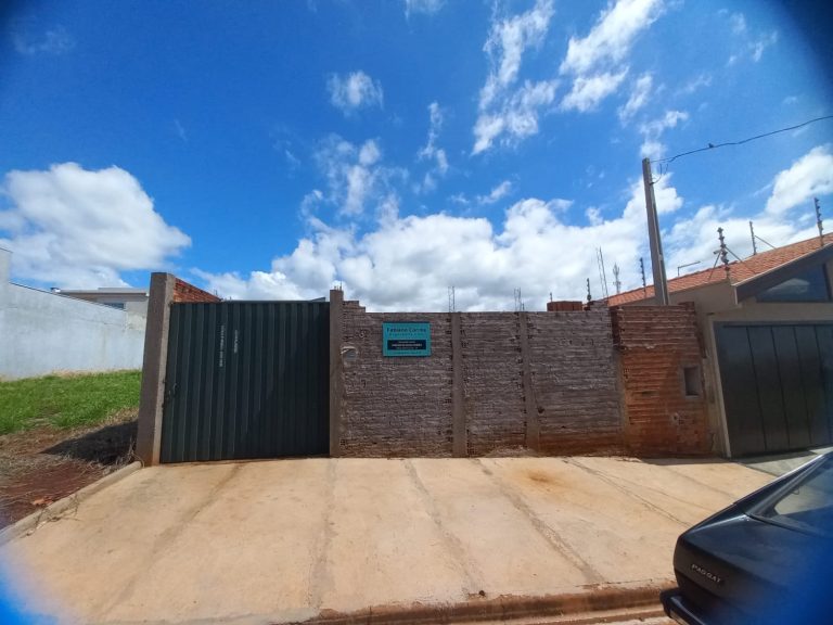 Edícula em construção no Residencial Girassol