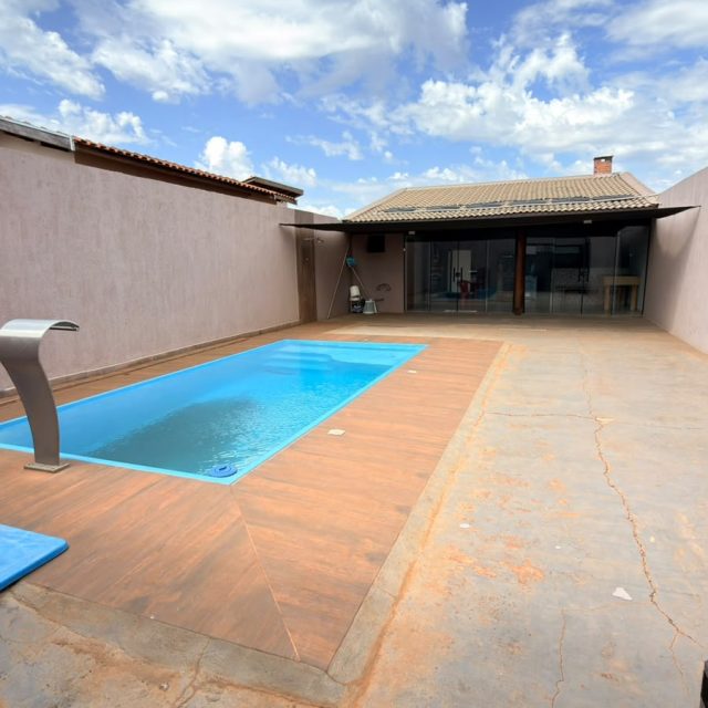 Edícula Nova com Piscina e Área Gourmet | Jardim Bela Vista, Itapuí/SP